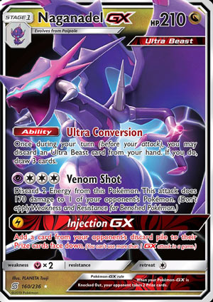 Naganadel-GX #5 - Top 11 Pokemon Cards in Unified Minds 